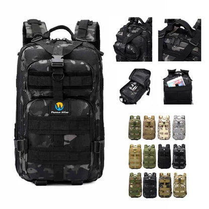 Tactical Large Capacity Nylon Breathable Backpack