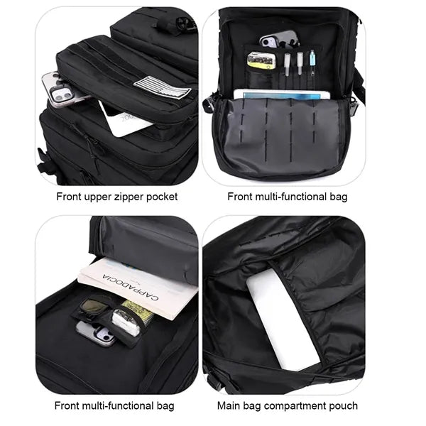 Waterproof Nylon Breathable Large Capacity Outdoor Backpack