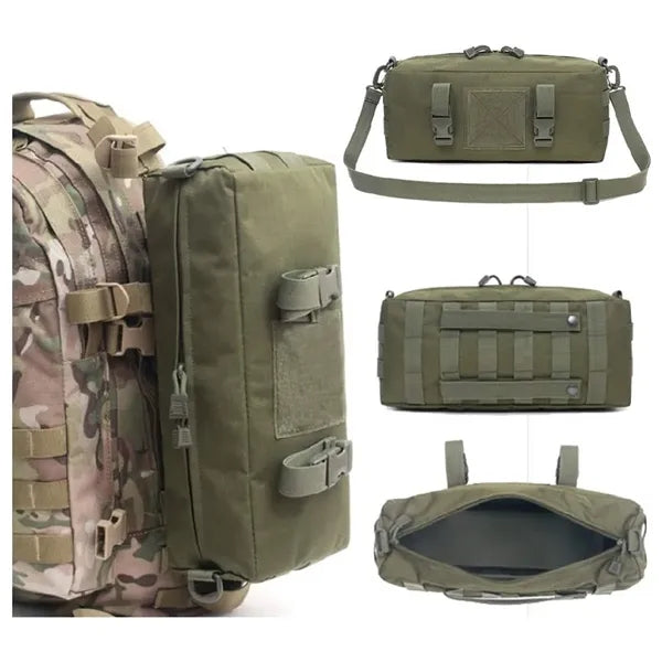Tactical Large Capacity Nylon Outdoor Messenger Bag