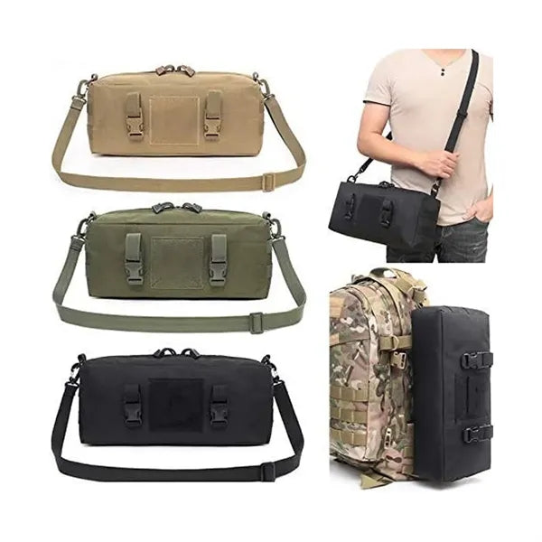 Tactical Large Capacity Nylon Outdoor Messenger Bag