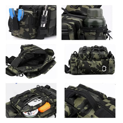Multifunctional Waterproof Lure Fishing Shoulder Bag