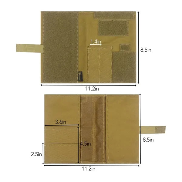 Tactical Outdoor Camouflage Nylon Portable Notebook Cover