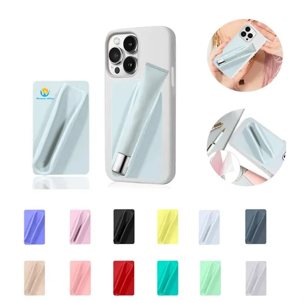 Silicone Lipstick Holder Universal Mobile Phone Case