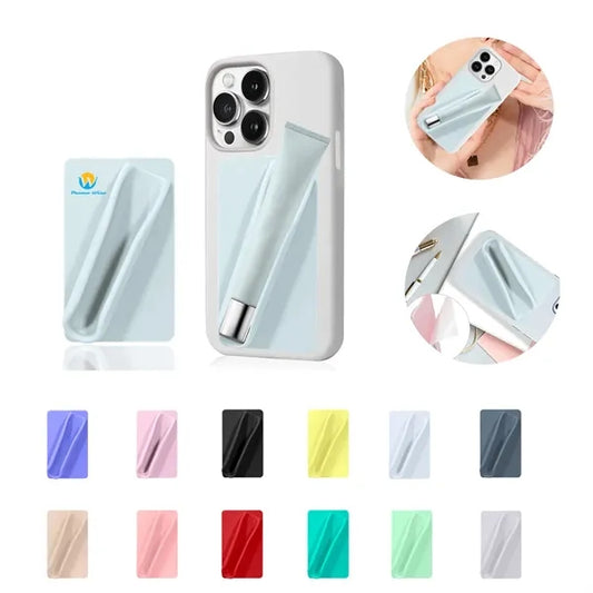 Silicone Lipstick Holder Universal Mobile Phone Case