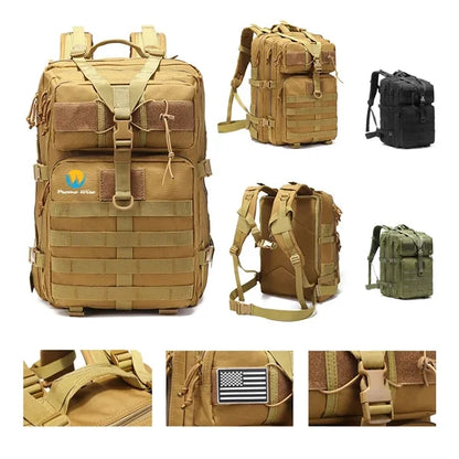 Tactical Multi-Lined Large Capacity Waterproof Backpack