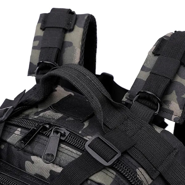 Tactical Large Capacity Nylon Breathable Backpack