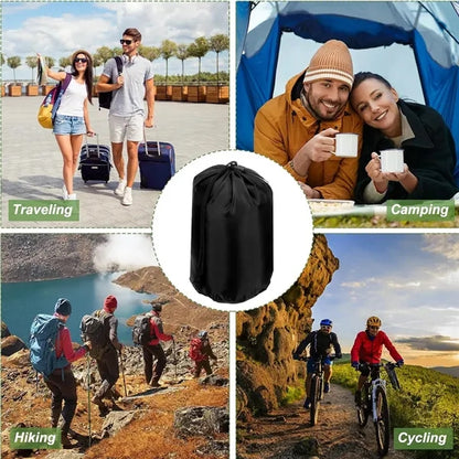 Large Capacity Stuff Sack Portable Drawstring Storage bag