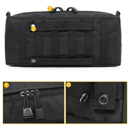 Tactical Large Capacity Nylon Outdoor Messenger Bag
