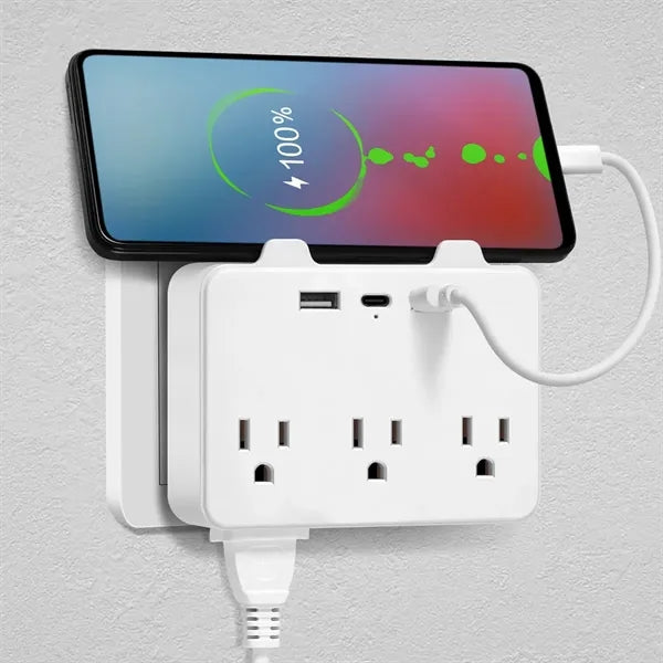 Multi-Function Multi-Socket Fireproof Socket Extender