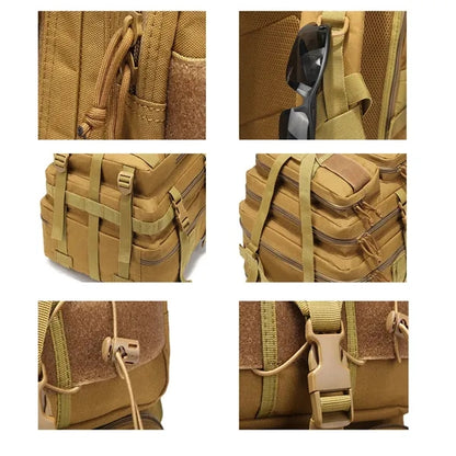 Tactical Multi-Lined Large Capacity Waterproof Backpack
