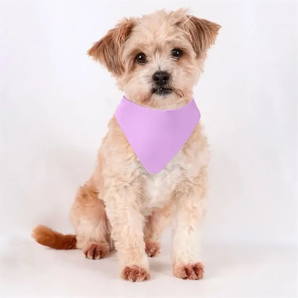 Waterproof Silicone Buckle Adjustable Anti-fouling Pet Scarf