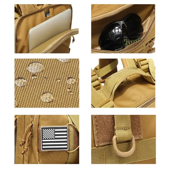 Tactical Multi-Lined Large Capacity Waterproof Backpack