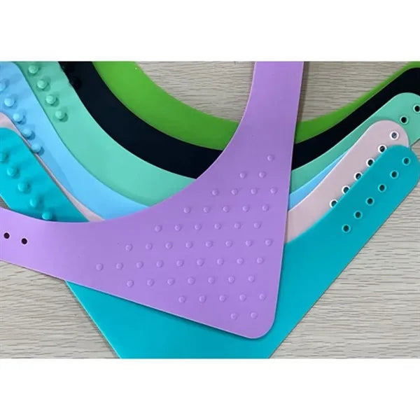 Waterproof Silicone Buckle Adjustable Anti-fouling Pet Scarf