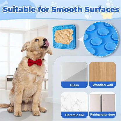 Silicone Pet Licking Ppad Suction Cup Slow Feeding Pad