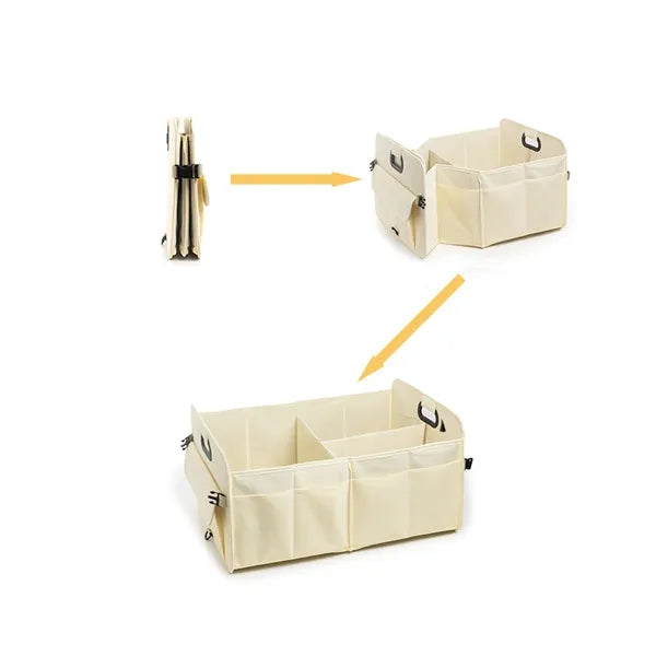 Multifunctional Anti-Fouling Foldable Car Storage Box