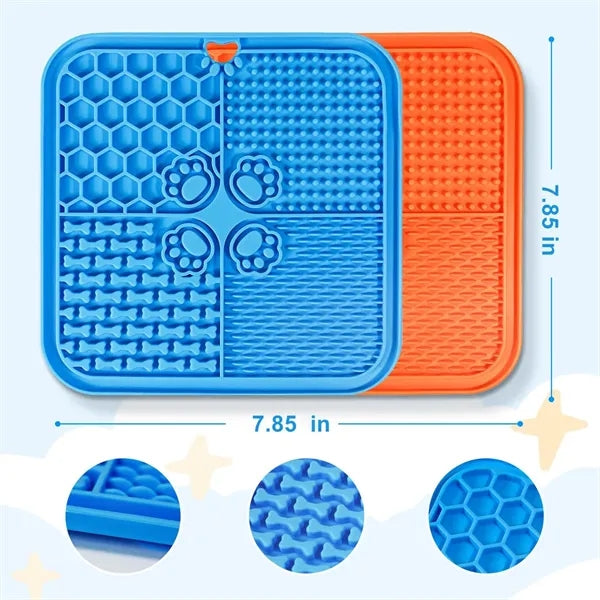 Silicone Pet Licking Ppad Suction Cup Slow Feeding Pad