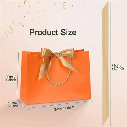 Foldable Eco-Friendly Fashion Bow Durable Gift Bag