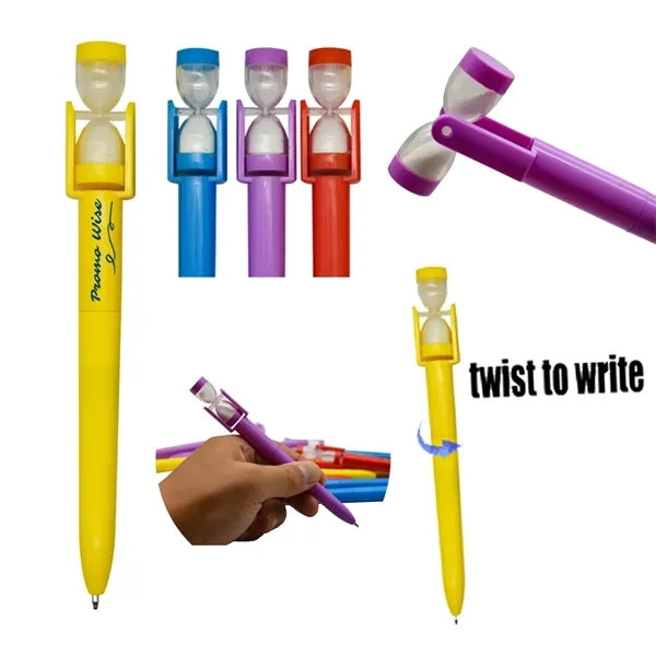 Creative Timing Portable Hourglass Bottle Ballpoint Pen