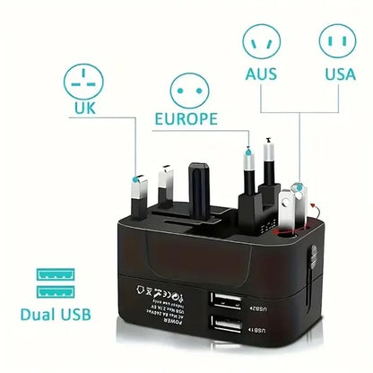 Anti-Electric Shock Protection Travel Plug Conversion Socket