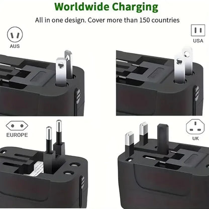 Anti-Electric Shock Protection Travel Plug Conversion Socket