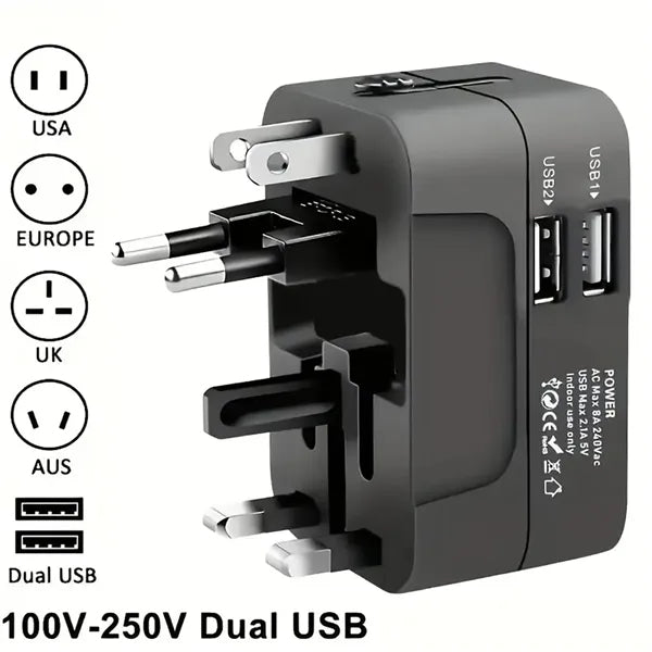 Anti-Electric Shock Protection Travel Plug Conversion Socket