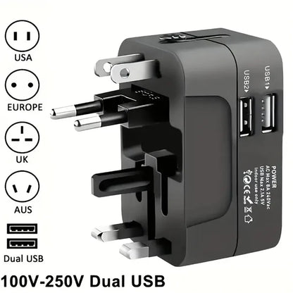 Anti-Electric Shock Protection Travel Plug Conversion Socket