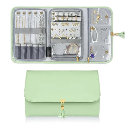Folding Jewelry Travel Portable Ring Storage Bag