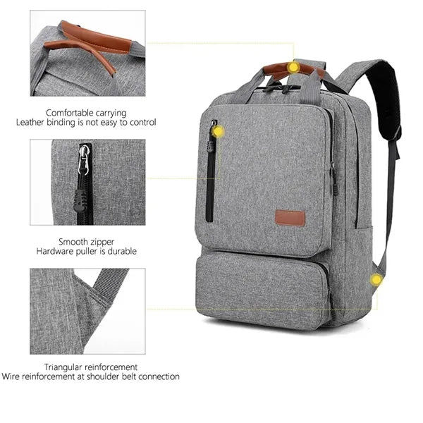 Three-Piece Multifunctional Large-Capacity Travel Backpack