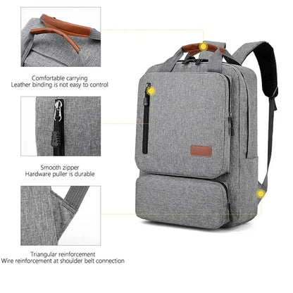 Three-Piece Multifunctional Large-Capacity Travel Backpack