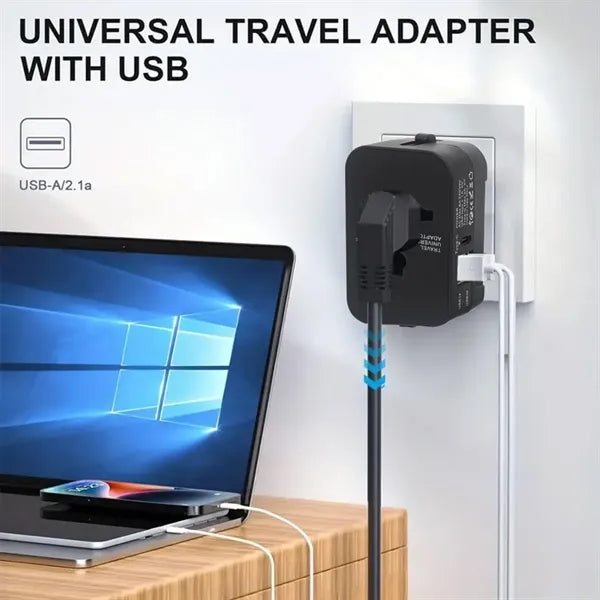 Anti-Electric Shock Protection Travel Plug Conversion Socket