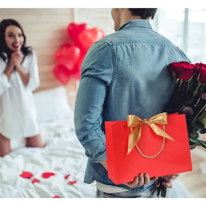 Foldable Eco-Friendly Fashion Bow Durable Gift Bag
