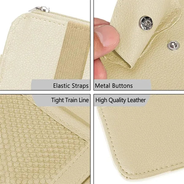 Wear-Resistant Car Decorative Storage Sun Visor Cover