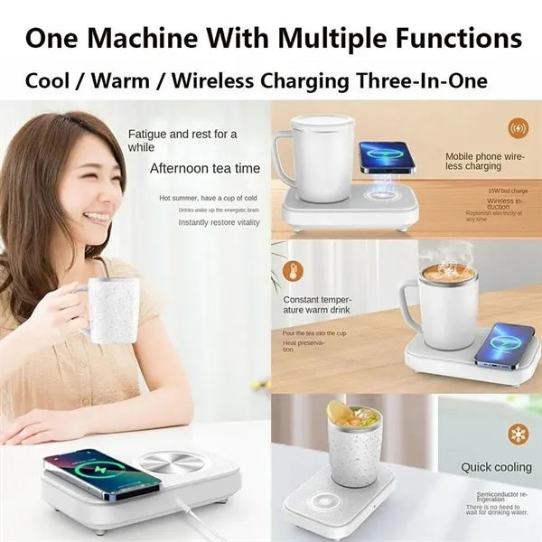 Wireless Charging Heating Cooling Thermostatic Pad