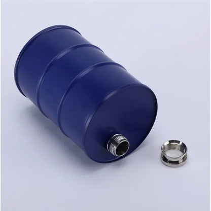 25Oz Stainless Steel Oil Drum Hip Flask