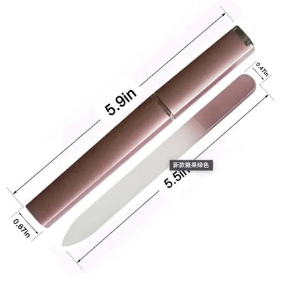 Glass Nails File With Case