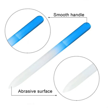 Glass Nails File With Case