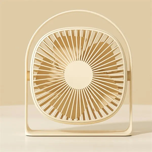 Portable Desk Fan With Soft Night Light