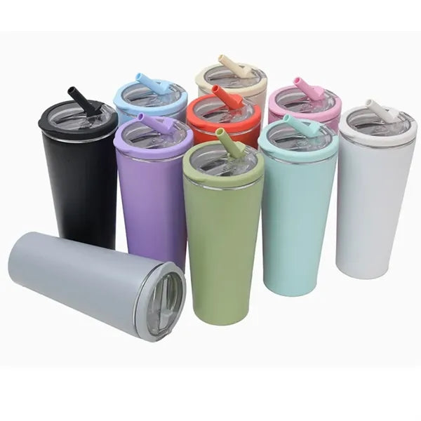 24Oz Tumbler With Foldable Ring Handle