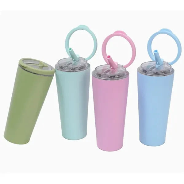 24Oz Tumbler With Foldable Ring Handle