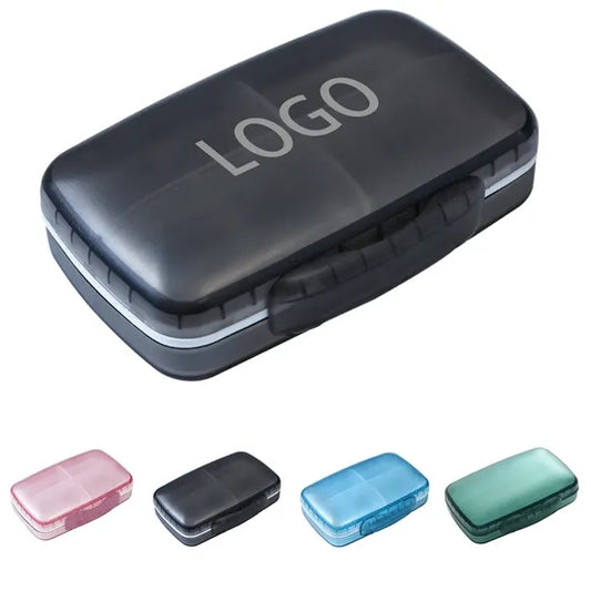 Large Capacity 8 Compartments Pill Box