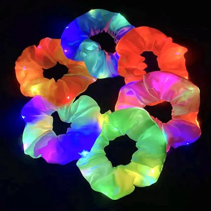 Led Hair Scrunchies