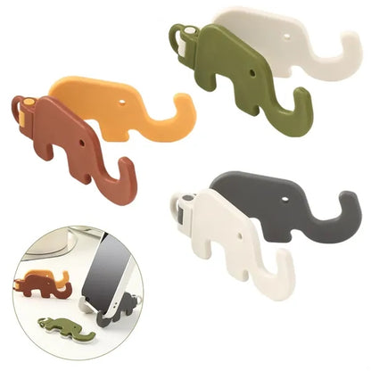 Foldable Elephant Mini Phone Holder