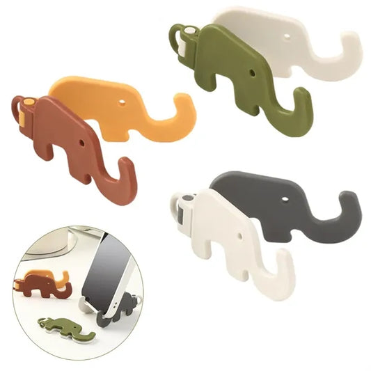 Foldable Elephant Mini Phone Holder