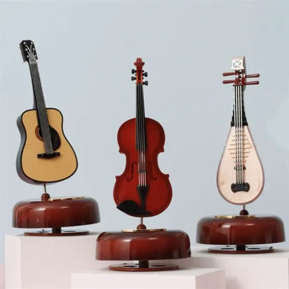 Violin Shaped Music Box