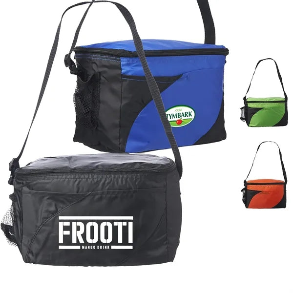 Frosty PEVA Insulated Cooler Lunch Bag (10" x 7" x 6")