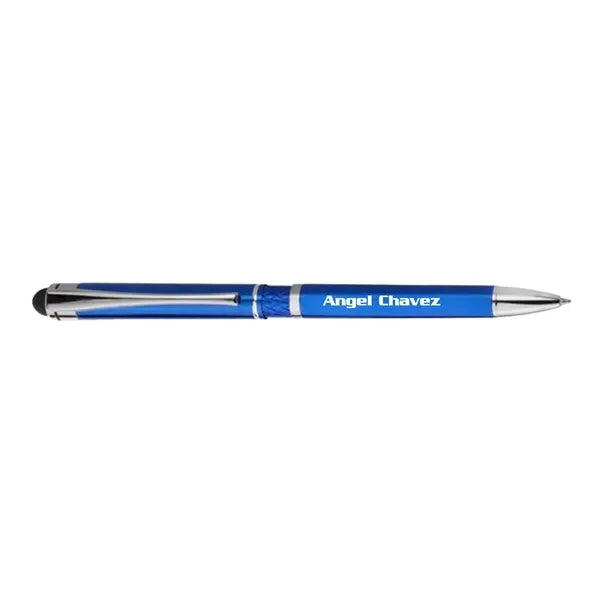 Elegant Diamond Cut Metal Stylus Pens