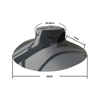 Solar Sun Hat Oversized