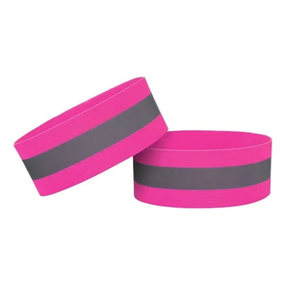 Adjustable Reflective Arm Bands for Runners