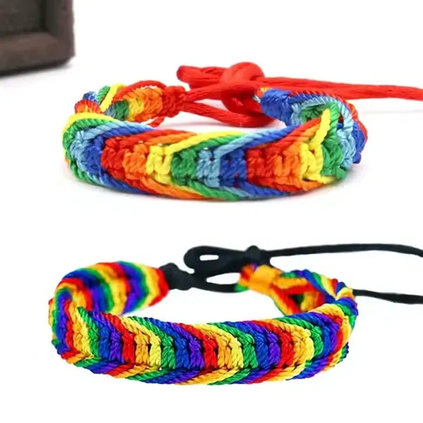 Rainbow Woven Bracelet