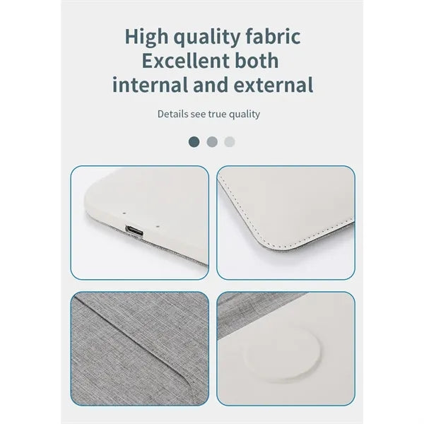5-In-1 Wireless Charging Laptop Magnetic Computer Case